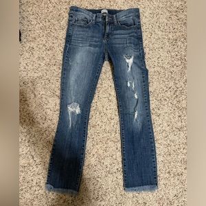 Vintage Mid-rise Sneak Peek Jeans